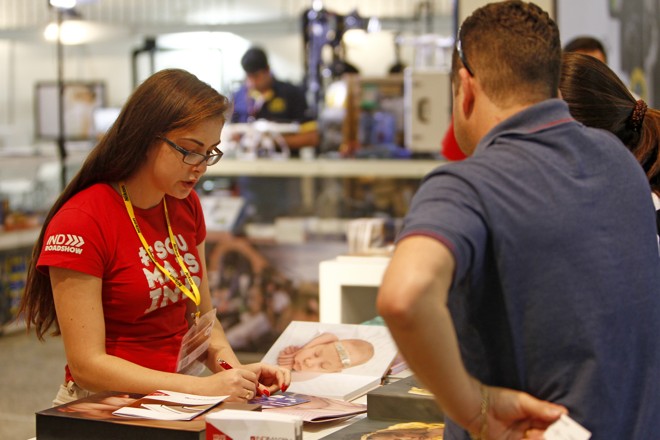 Feira do Fotoinnovation 2015 no Espaço Torres. | Antônio More/Gazeta do Povo