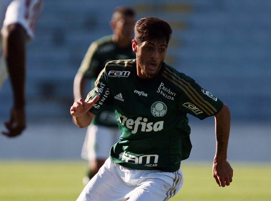 Gabriel Leite estava jogando o Brasileiro Sub-20 pelo Palmeiras. | Fabio Menotti/Agência Palmeiras/Divulgação