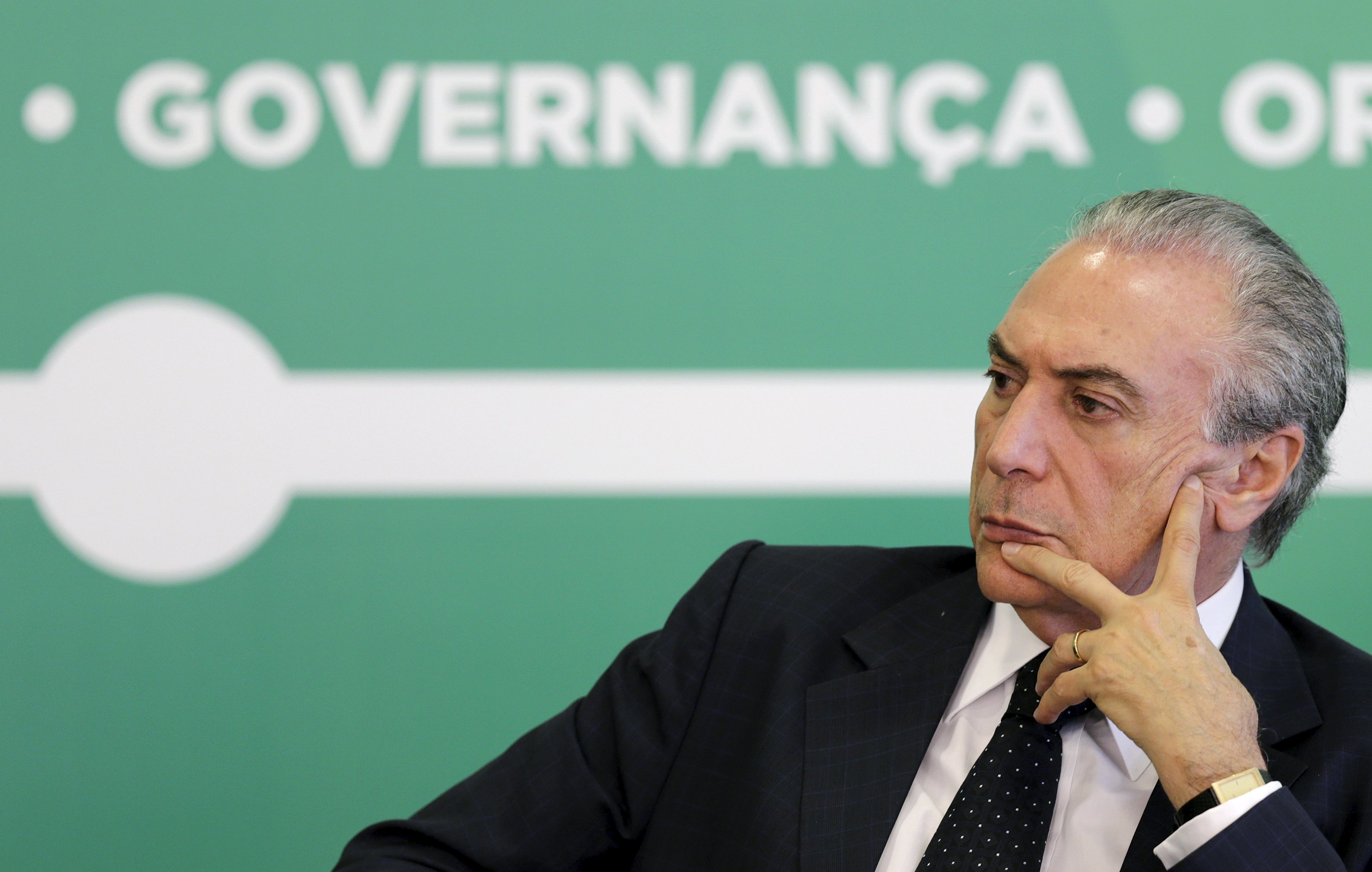Michel Temer recebe censura por parte do PMDB: declarações fortes. | Ueslei Marcelino/Reuters