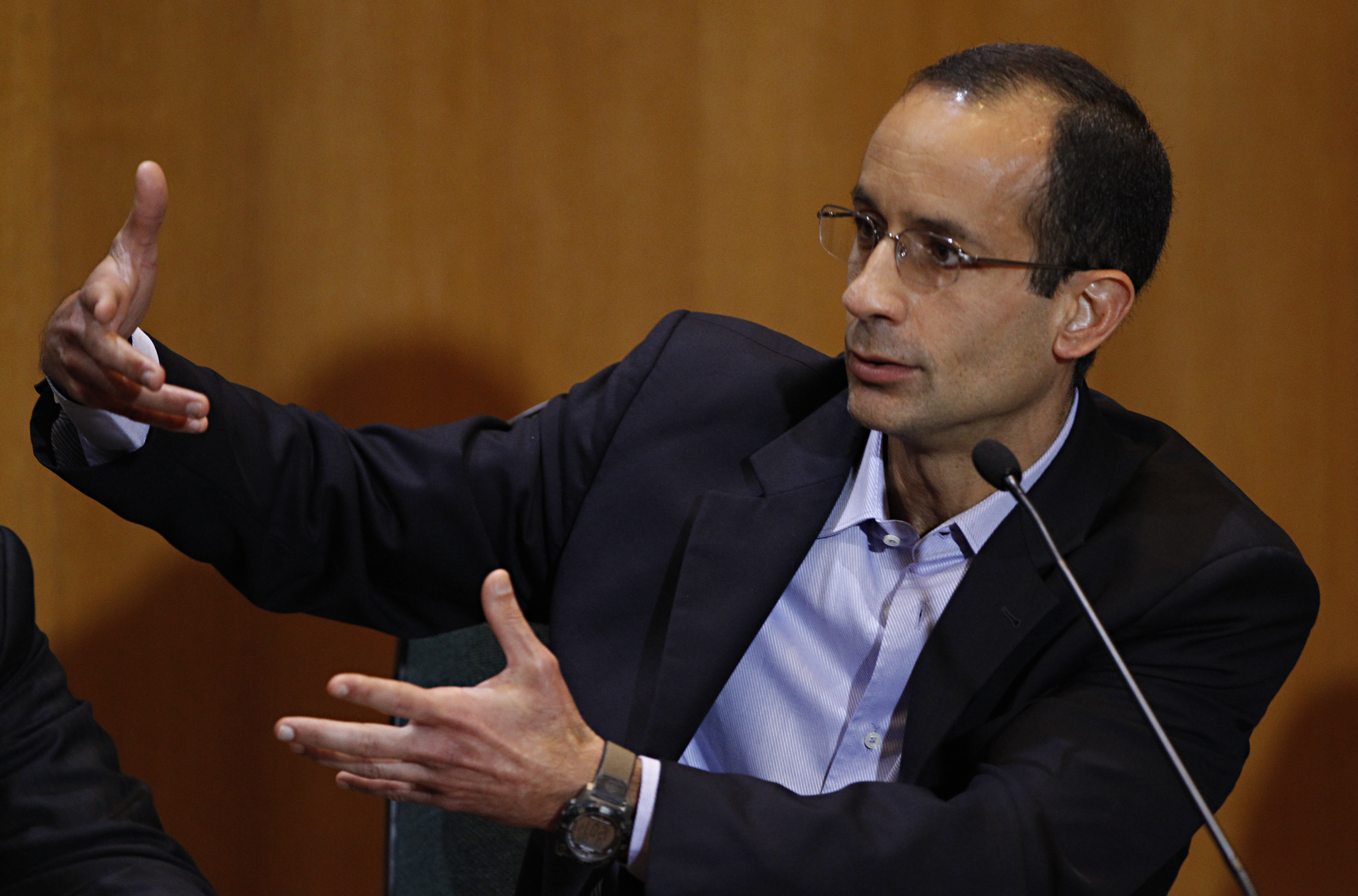 Marcelo Odebrecht: “carinho” dos deputados que integram a CPI da Petrobras. | Aniele Nascimento/Gazeta do Povo