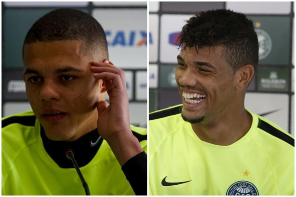 Wallison Maia e Juninho formam a melhor defesa do returno do Brasileiro. | Albari Rosa e Henry Milleo/Gazeta do Povo