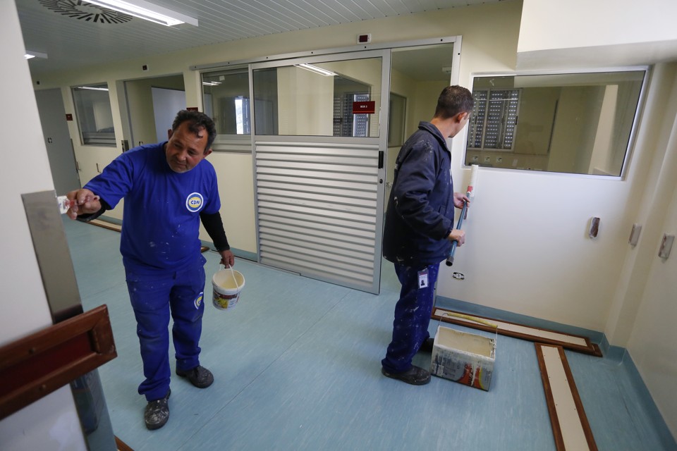 UTI adulta está sendo reformada para receber novos leitos de UTI cirúrgica. | Henry Milleo/Gazeta do Povo