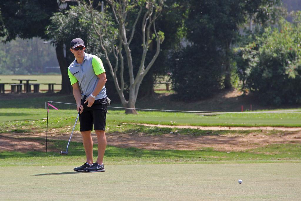 Dagoberto em ação no torneio do Rio. | Fabio Vicente/CBG