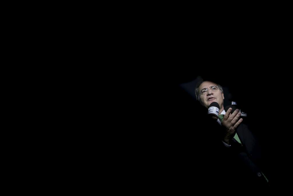 Renan Calheiros, presidente do Senado. | UESLEI MARCELINO/REUTERS