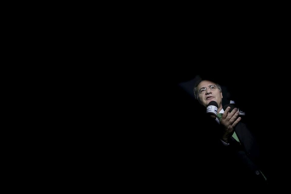 Renan Calheiros, presidente do Senado. | UESLEI MARCELINO/REUTERS