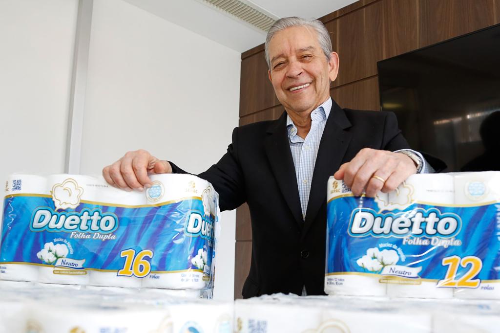 Dias Filho, da Sepac: indústria na contramão, em plena capacidade. | Marcelo Elias