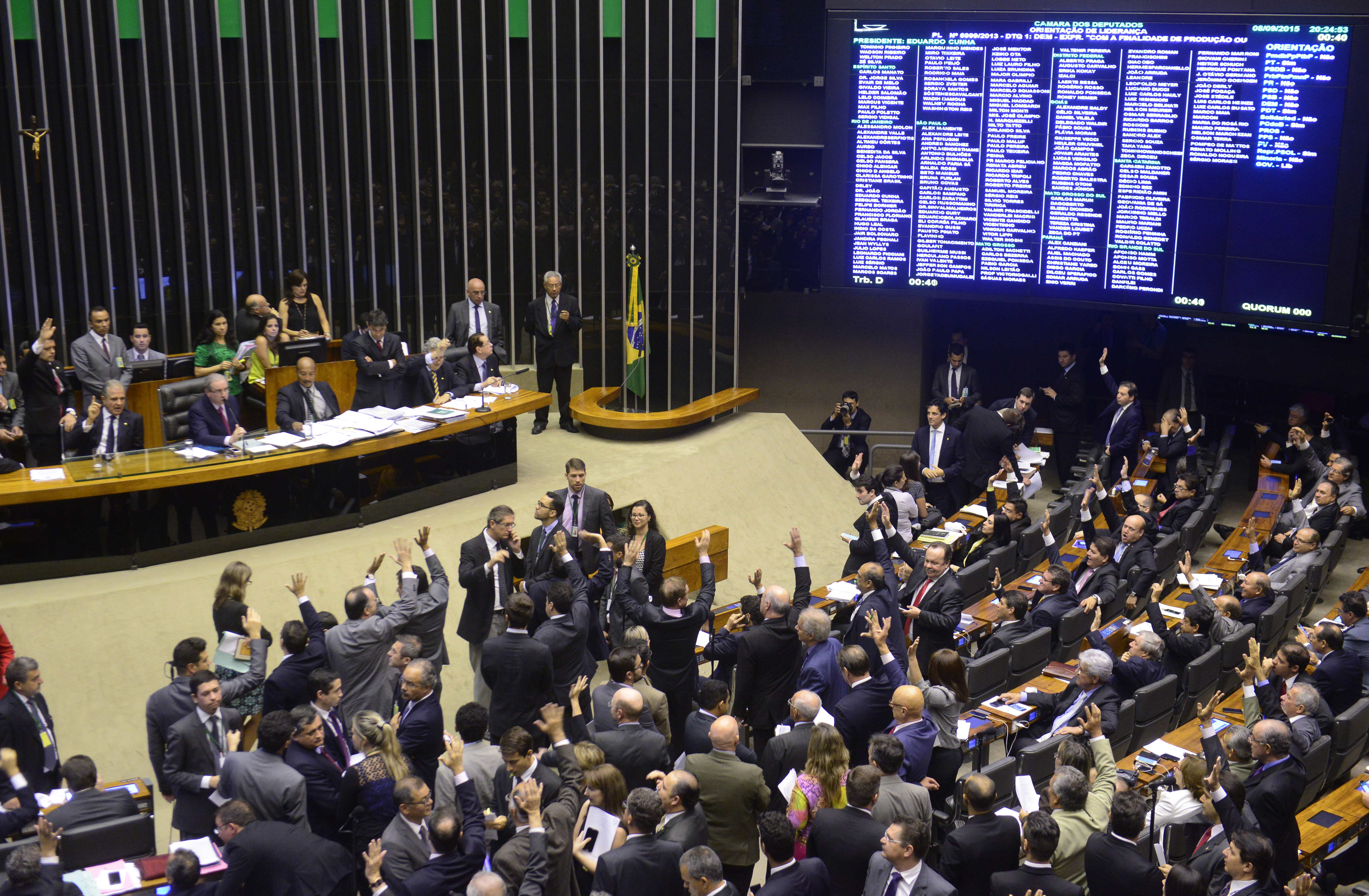 Plenário da Câmara Federal: derrubada ao projeto de reforma política aprovado pelo Senado. | Gustavo Lima / Câmara dos Deputados