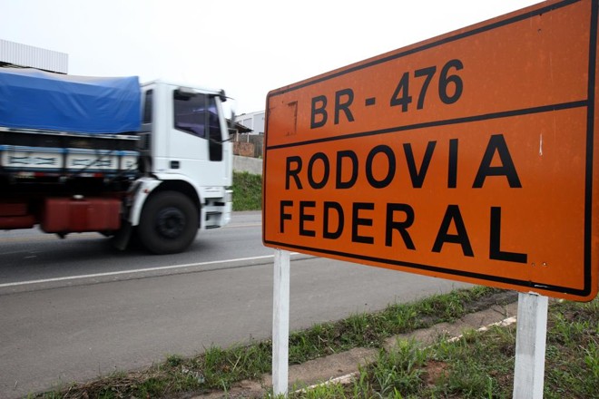 Lote entre Paraná e Santa Catarina é composto pelas BRs 476, 153, 282 e 480 | Henry Milleo/Gazeta do Povo