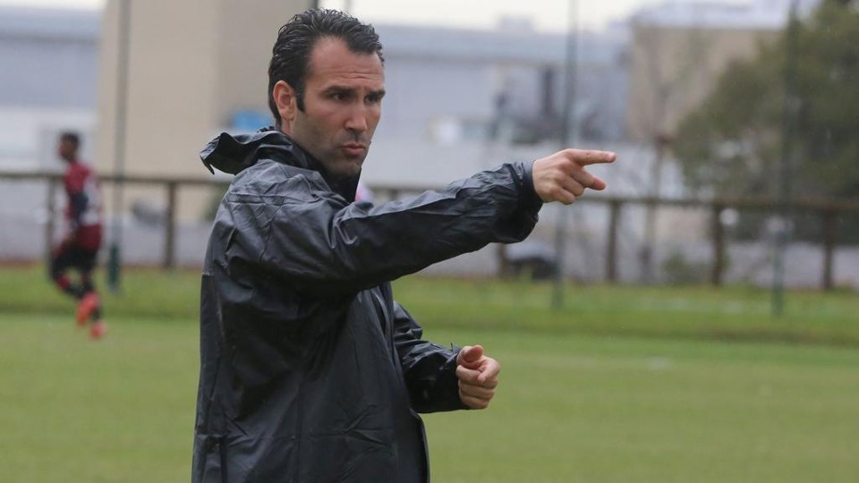 Sérgio Vieira durante a Série C, quando treinou o Guaratinguetá por empréstimo do Atlético. | Pedro Serapio/Gazeta bdo Povo