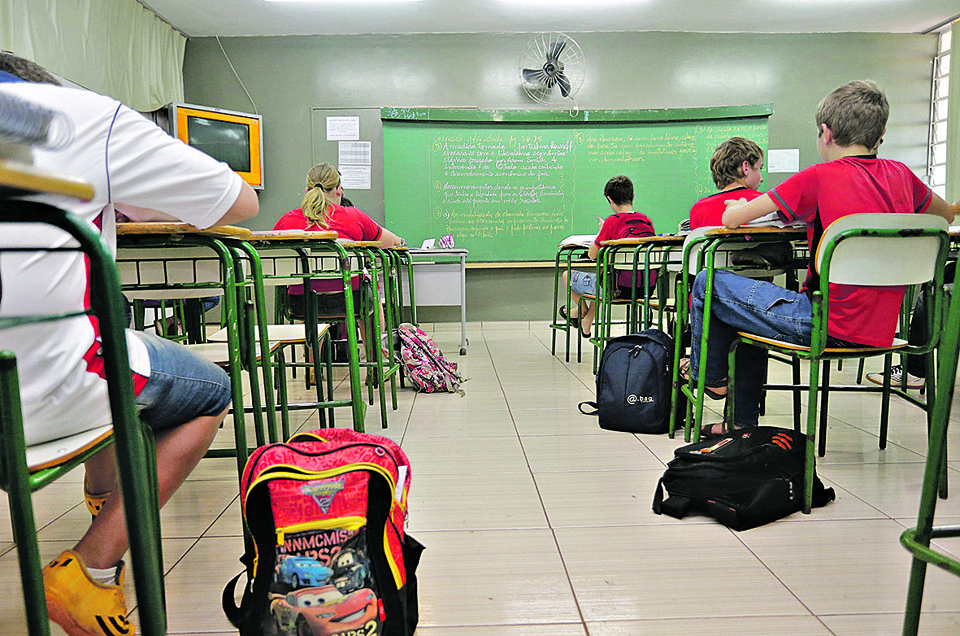 Professores teriam menos peso nas eleições para a direção das escolas estaduais. | Cesar Machado/Gazeta do Povo