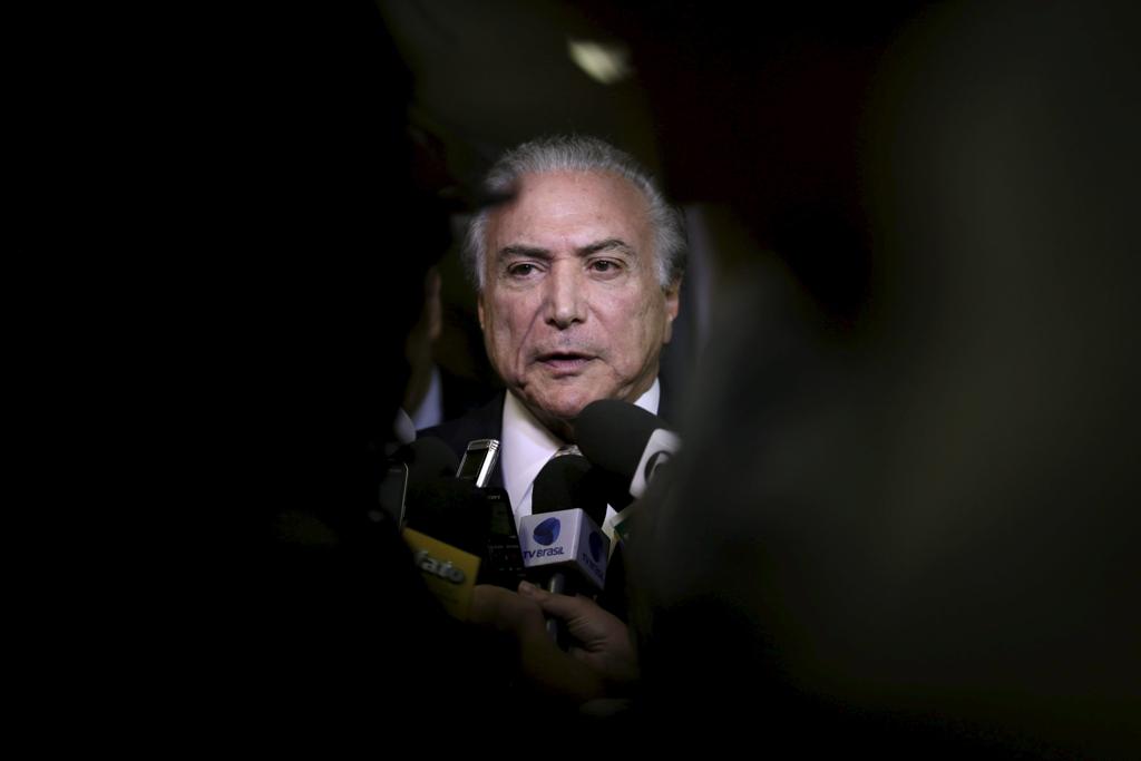 Em São Paulo, vice-presidente afirmou ver pouca possibilidade de a CPMF ser aprovada no Congresso. | UESLEI MARCELINO/REUTERS
