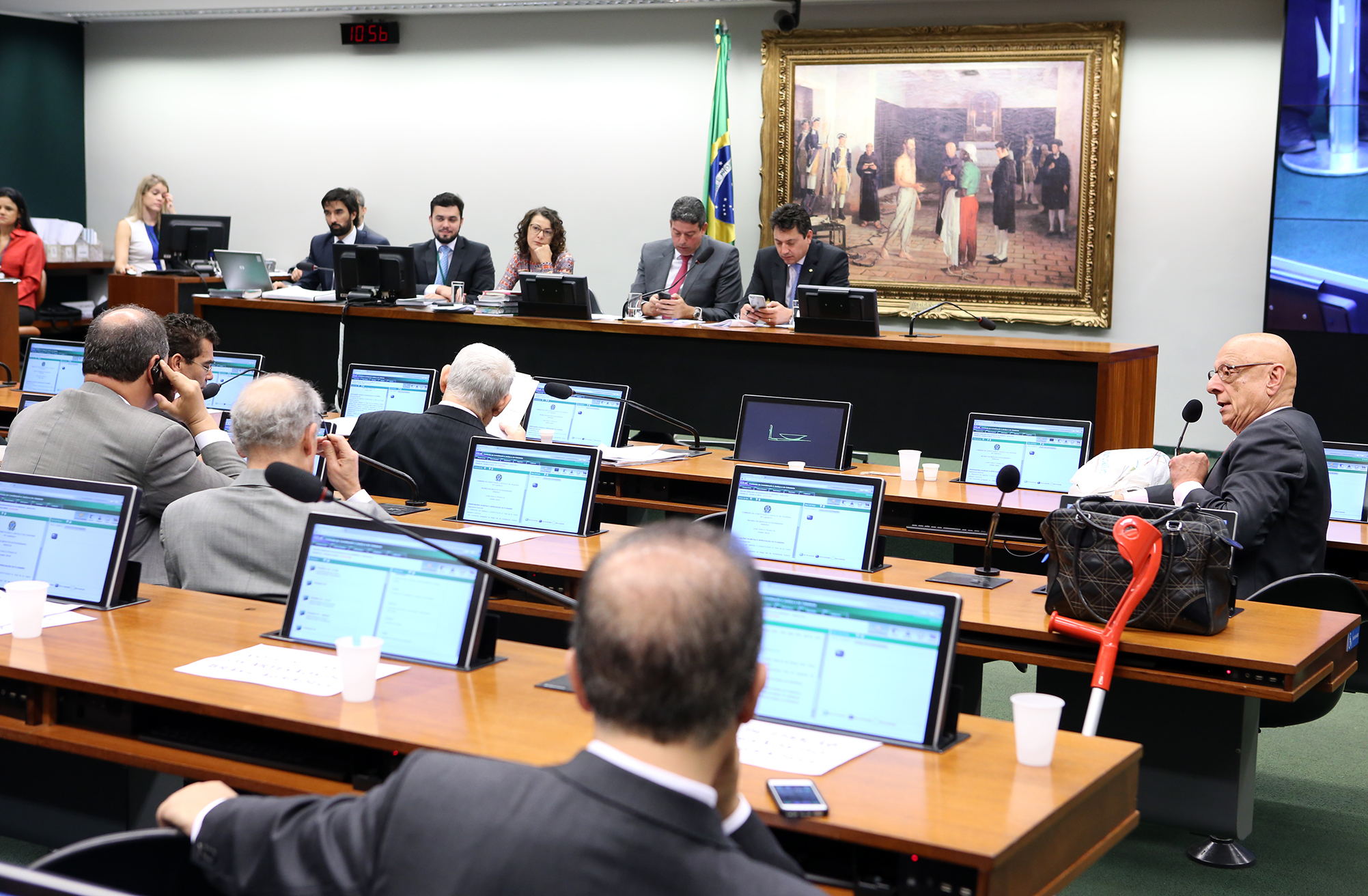 Comissão de Constituição e Justiça da Câmara se reuniu na manhã desta quarta-feira (9). | Antonio Augusto / Câmara dos Deputados