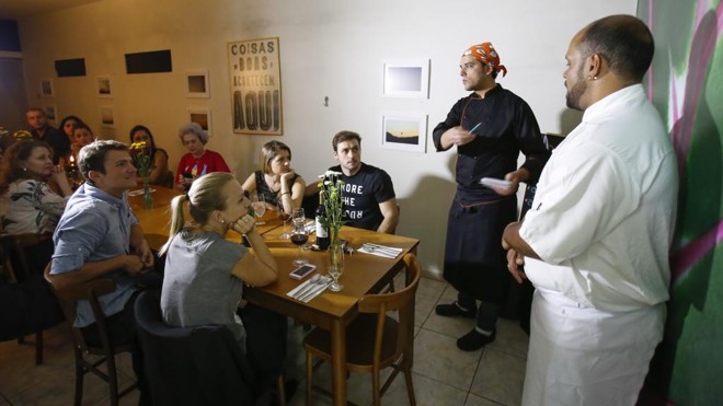 No Amaranta, um espaço para comer e trocar experiências sobre gastronomia, cerveja e a vida. | Daniel Castellano/Gazeta do Povo
