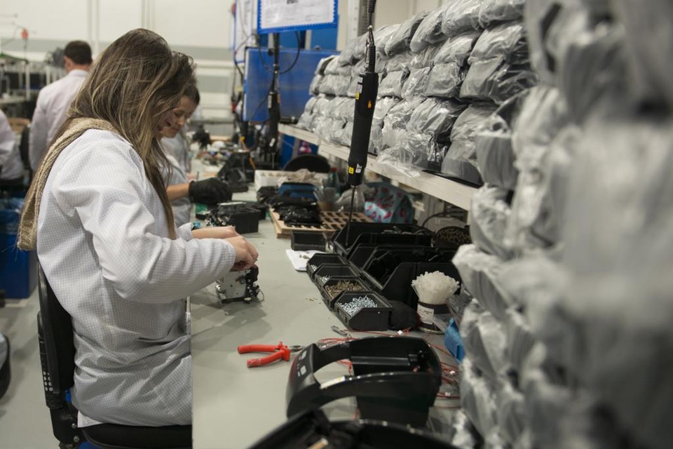 Fábrica da Bematech: empresa atua hoje em hardware e software. | Henry Milleo/Gazeta do Povo