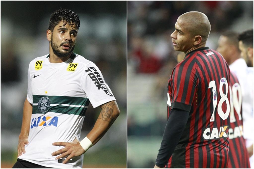 Henrique Almeida e Walter são os destaques de Coritiba e Atlético. | /