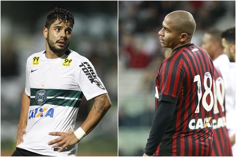 Henrique Almeida e Walter são os destaques de Coritiba e Atlético. | /