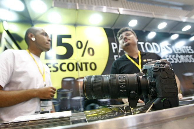 Feira do Fotoinnovation 2015 no Espaço Torres. | Antônio More/Gazeta do Povo