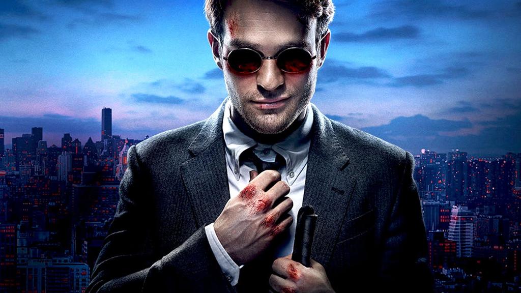 Na série “Demolidor”, Charlie Cox faz o herói cego Matt Murdock. | Divulgação
