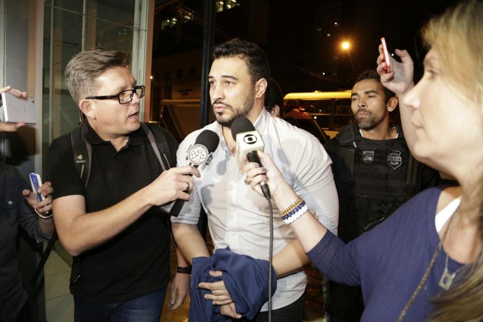 Raphael Suss Marques foi preso na sexta-feira (25), suspeito da morte de Renata Mugiatti | Lineu Filho/Tribuna do Paraná