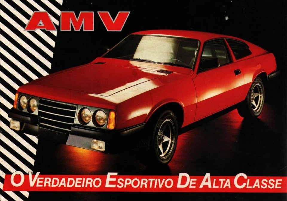 Último modelo esportivo da Puma, o AMV foi fabricado pela curitibana Alfa Metais Veículos. | /