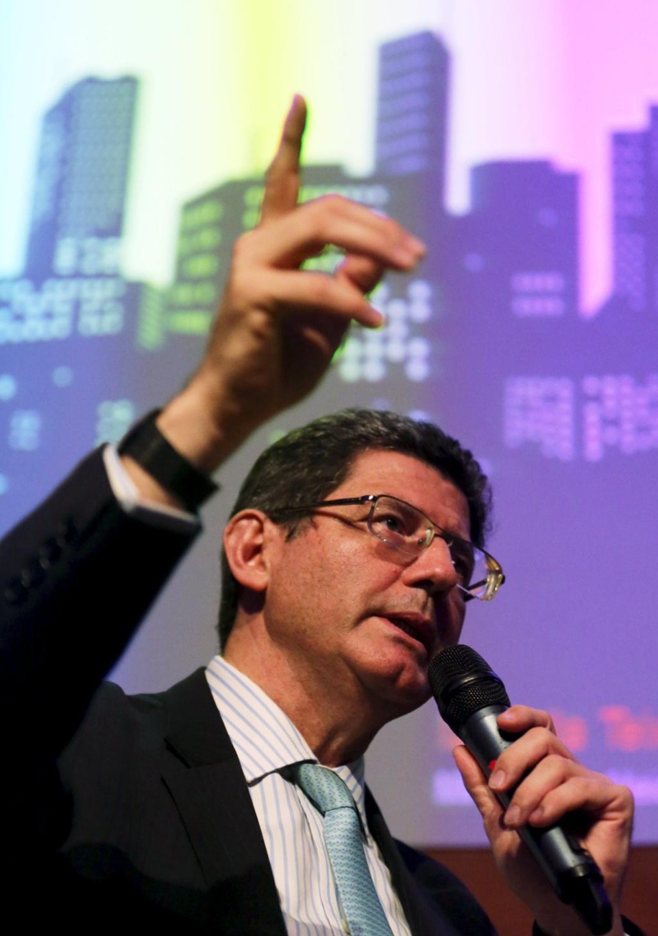 Joaquim Levy: reformas no PIS-Cofins e no ICMSsão previstas pelo governo. | PAULO WHITAKER/REUTERS