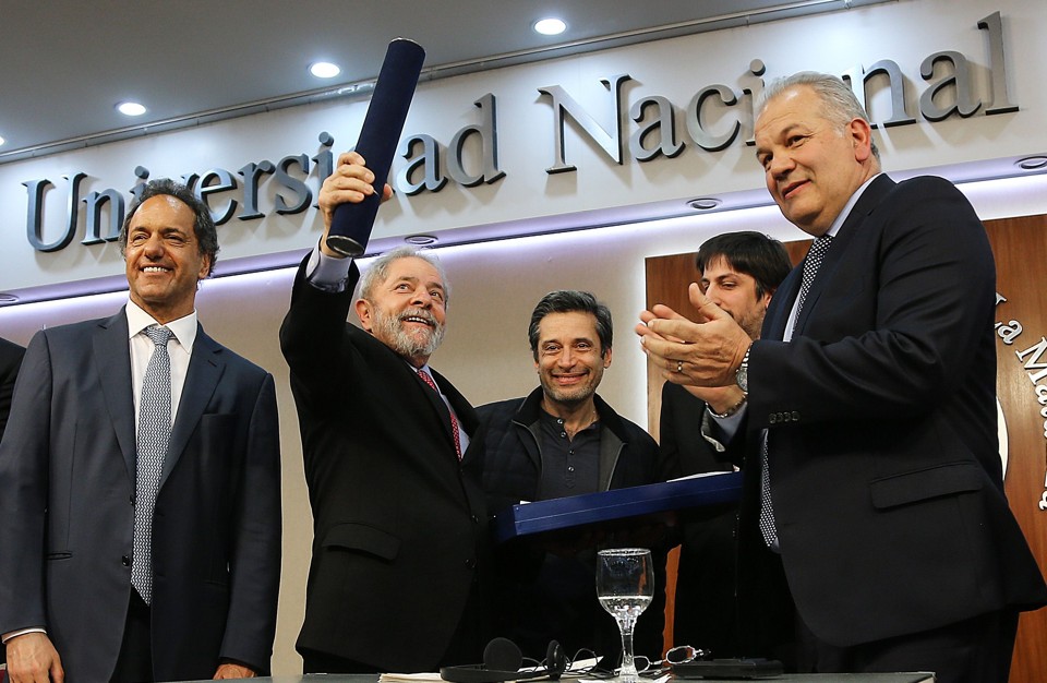 O ex-presidente Luiz Inácio Lula da Silva recebeu dois títulos de Doutor Honoris Causa | Ricardo Stuckert/ Instituto Lula
