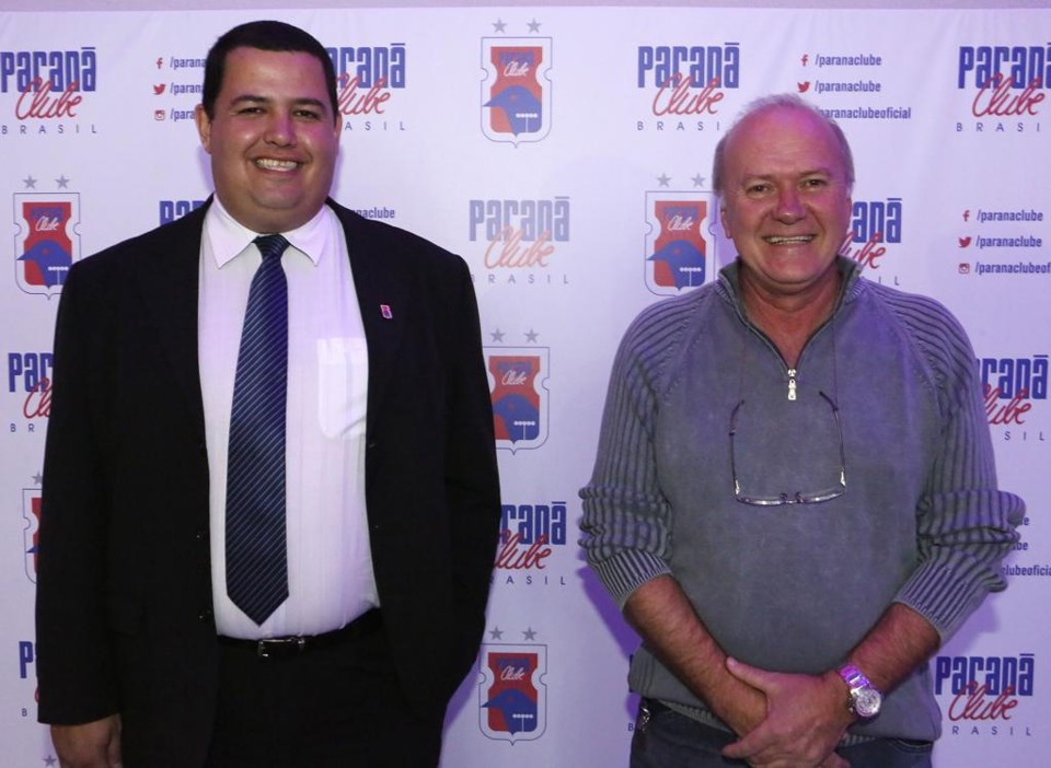Leonardo Oliveira (esq)  e Erivelto Silveira (dir): um dos dois será o novo presidente do Paraná. | Pedro Serápio/Gazeta do Povo