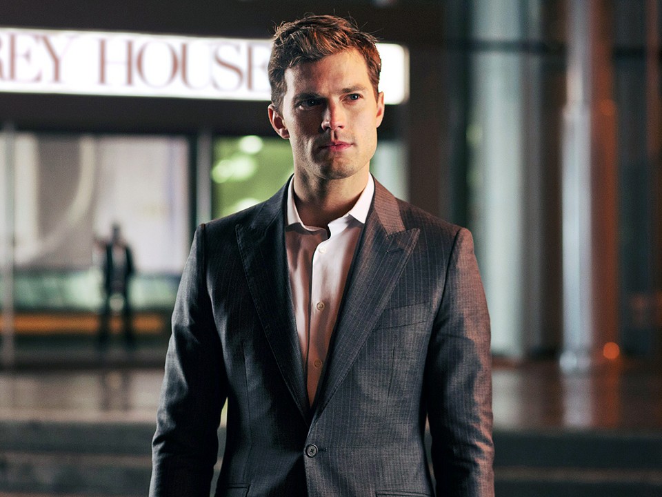 Jamie Dornan interpreta Christian Grey no filme “Cinquenta Tons de Cinza”. | Divulgação