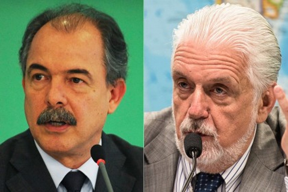 Aloizio Mercadante irá passar a Casa Civil para o baiano Jaques Wagner. | Montagem/Fotos Públicas