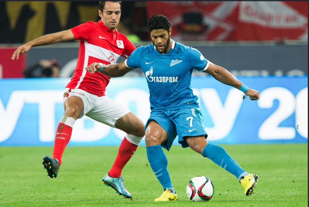 Hulk enfrenta problemas de racismo com a torcida russa desde que chegou ao Zenit em 2012. | Divulgação Zenit/