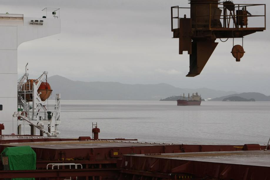 Navios carregados de grãos ainda dominam embarques para China. Ajuste econômico não deve impedir expansão. | Foto: Henry Milla©o/gazeta Do Povo