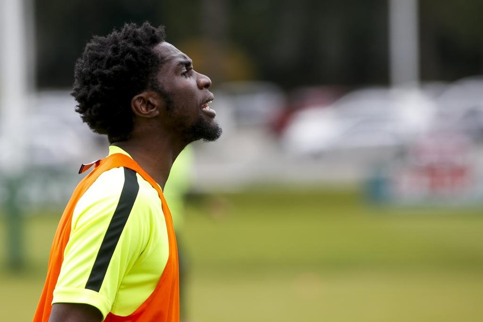 Negueba marcou um gol na vitória do Coritiba sobre o Atlético no clássico no Couto Pereira. | Henry Milleo/Gazeta do Povo