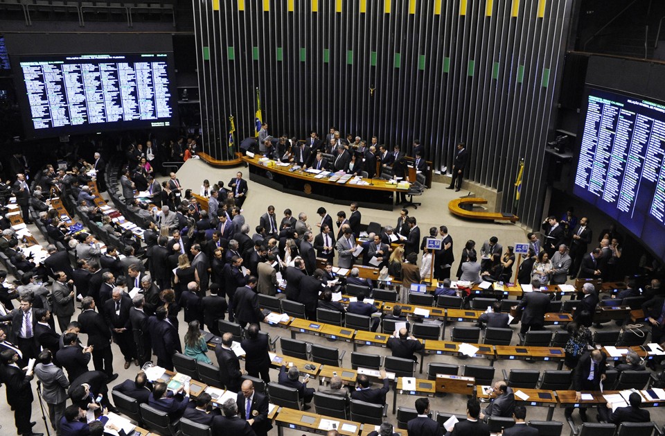 Sessão conjunta da Câmara e do Senado que mantiveram os vetos de Dilma. | Luis Macedo /Câmara dos Deputados