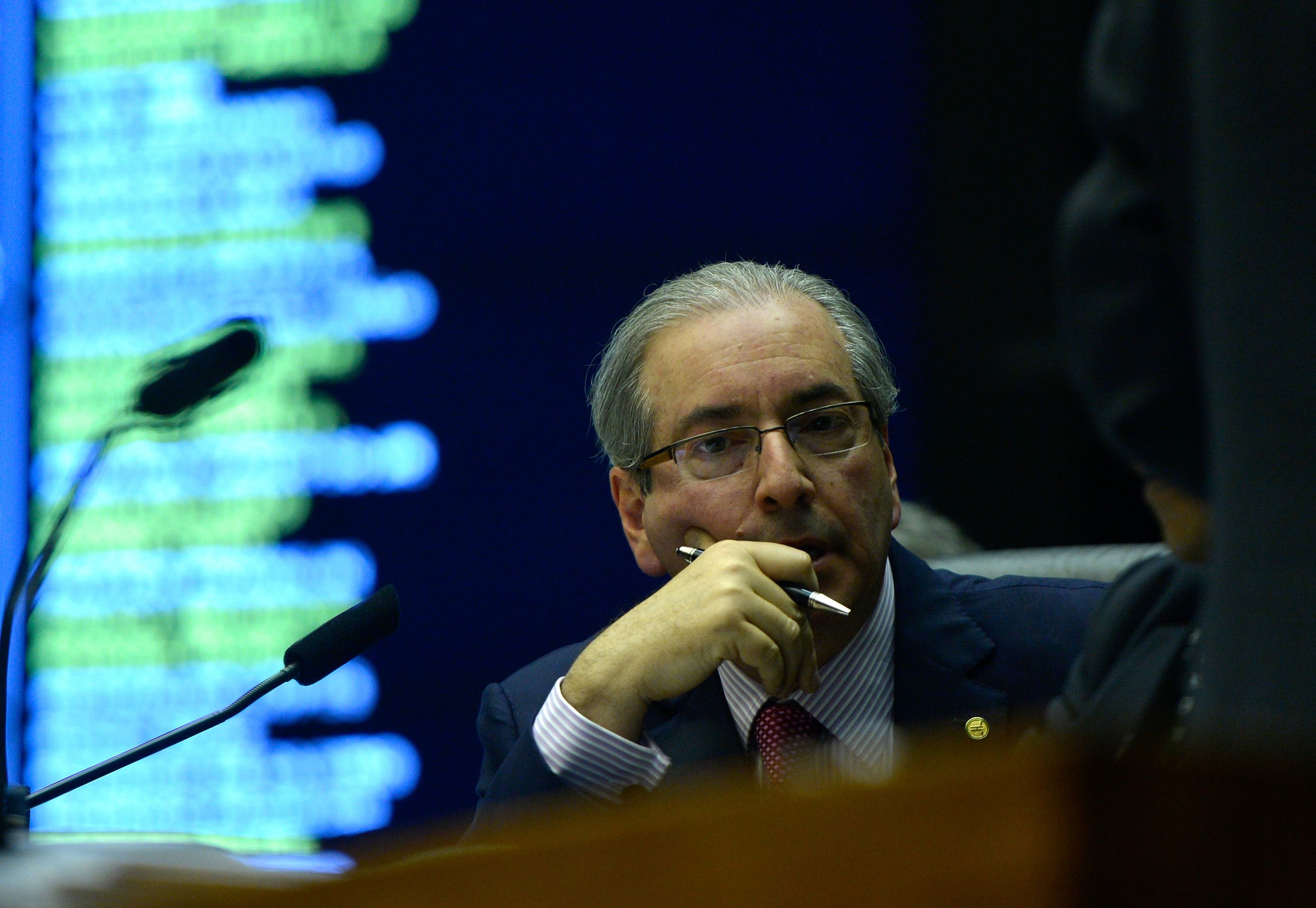 Rota de colisão: Eduardo Cunha voltou a criticar as iniciativas do governo. | Wilson Dias/Agência Brasil