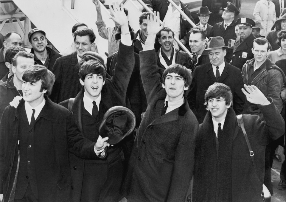 Os Beatles nos EUA. | Library of Congress/Wikimedia Commons