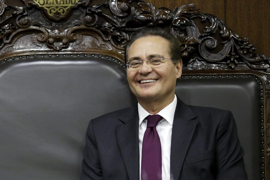 Rena, presidente do Senado. | UESLEI MARCELINO/REUTERS