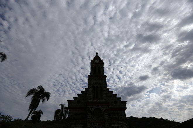 Igreja de Três Arroios é um dos cartões postais do Noroeste do Rio Grande do Sul. Foto: Jonathan Campos/Gazeta do Povo | 