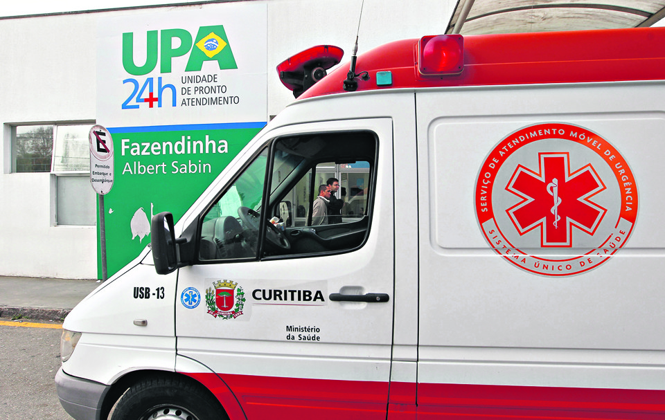 UPA da Fazendinha:  uma mulher morreu à espera de atendimento e homem ‘surtou’ com a demora na unidade. | Antônio More/Gazeta do Povo
