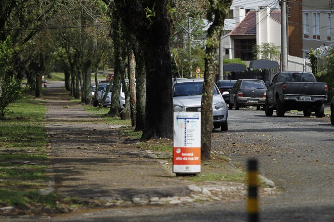 Na região do Alto da XV, cenário da Sete é tranquilo e arborizado. | Jonathan Campos/Gazeta do Povo