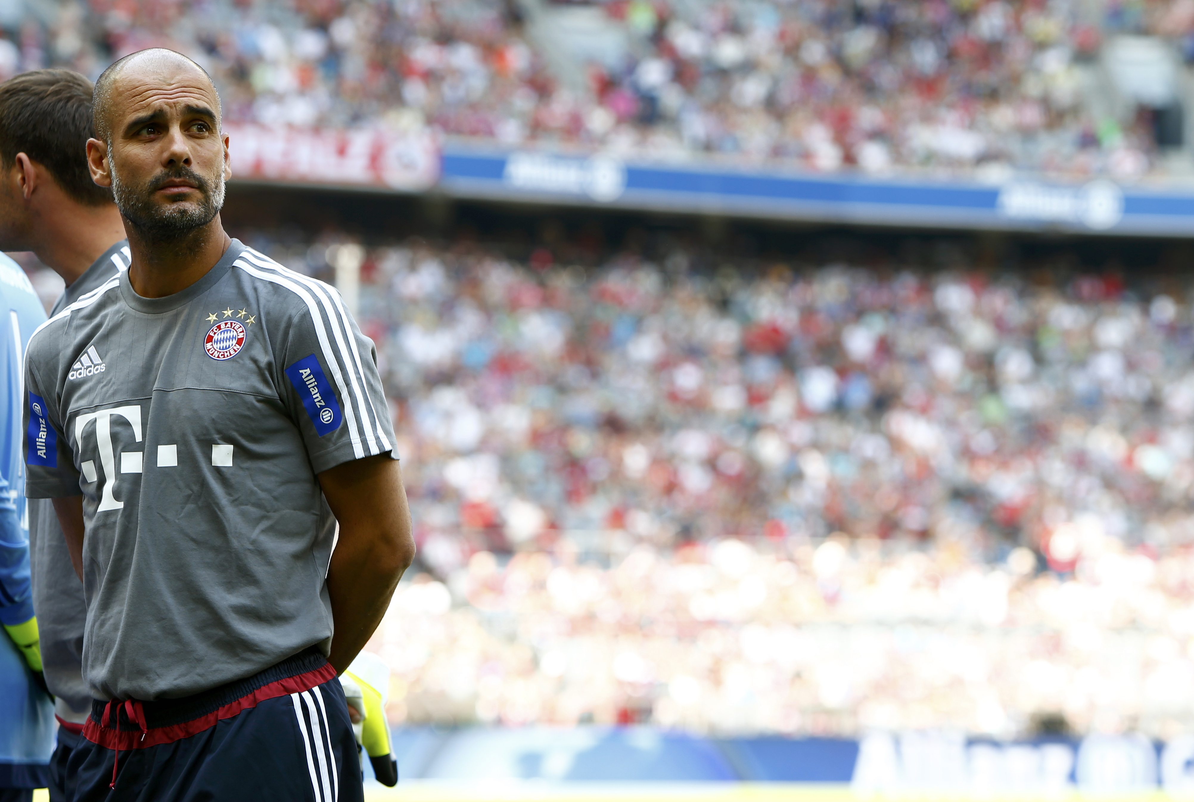 Segundo Ferguson, Guardiola não retornou ligação para trabalhar no Manchester United e acabou fechando com o Bayern de Munique. | MICHAELA REHLE/REUTERS