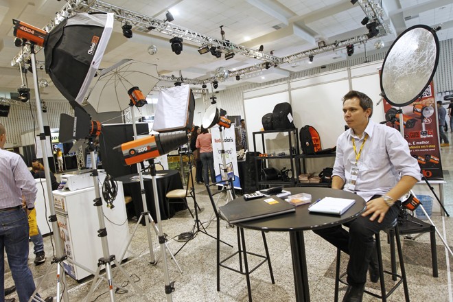 Feira do Fotoinnovation 2015 no Espaço Torres. | Antônio More/Gazeta do Povo