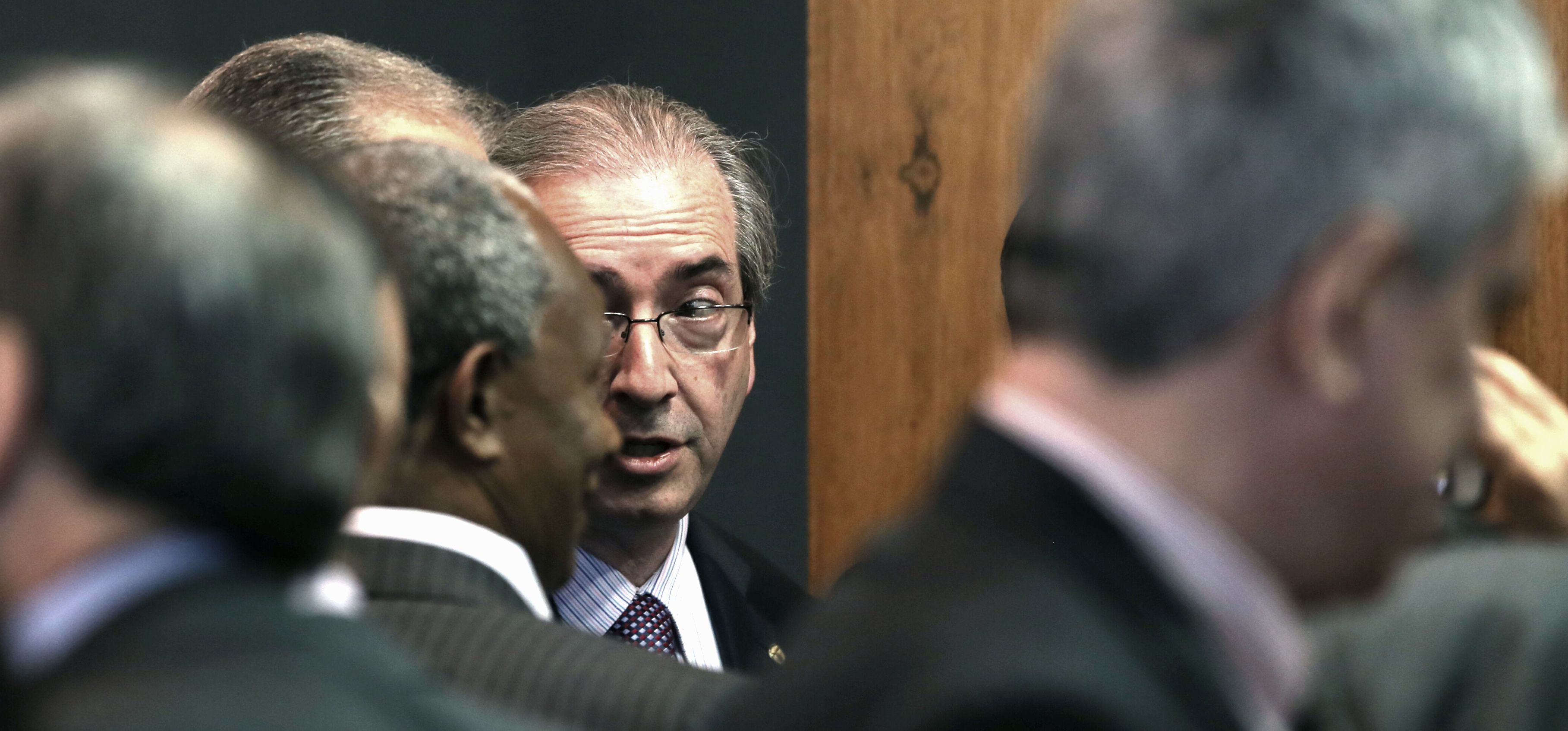 Eduardo Cunha, presidente da Câmara, evitou falar de Lava Jato. | Lula Marques/Agência PT