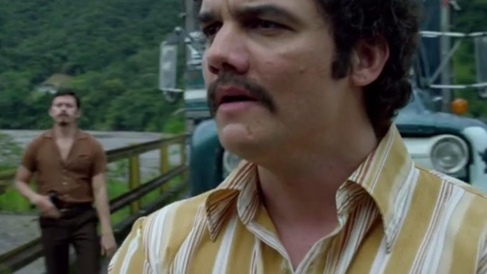 Cena de “Narcos”, com Wagner Moura. | Divulgação