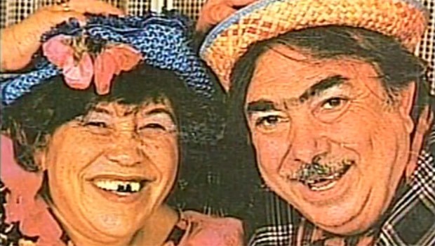 Foto da dupla Nhá Gabriela e Nhô Belarmino é arte da mostra. | Reprodução /