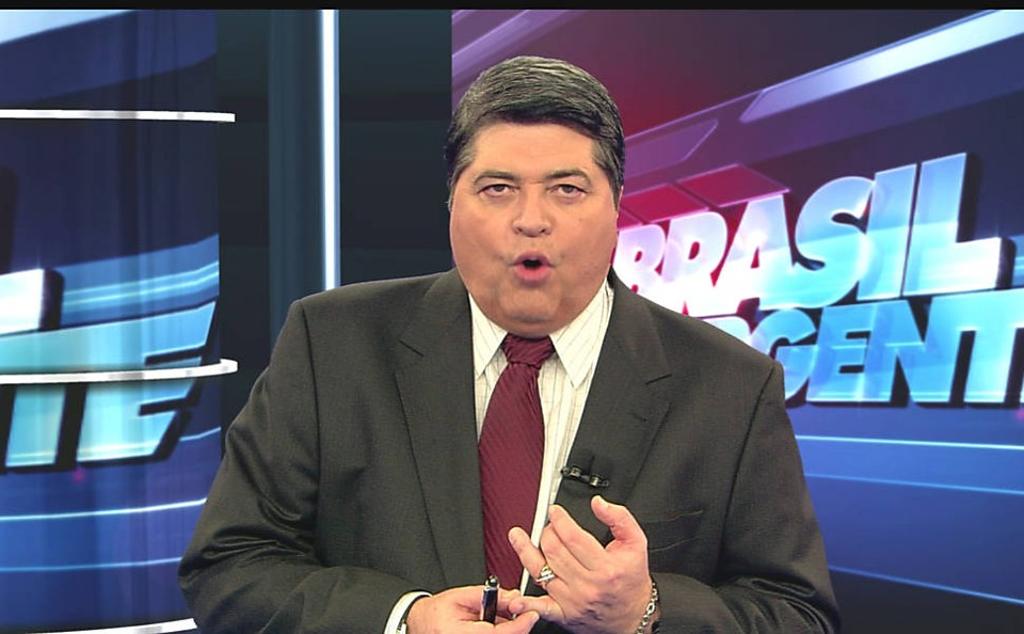 José Luiz Datena: candidatura contra Haddad. | Reprodução/Internet