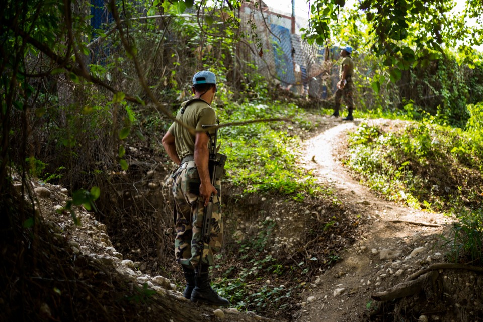 Soldados da ONU no Haiti; forças de paz foram acusadas de levar cólera ao país. | Ian Willms/The New York Times