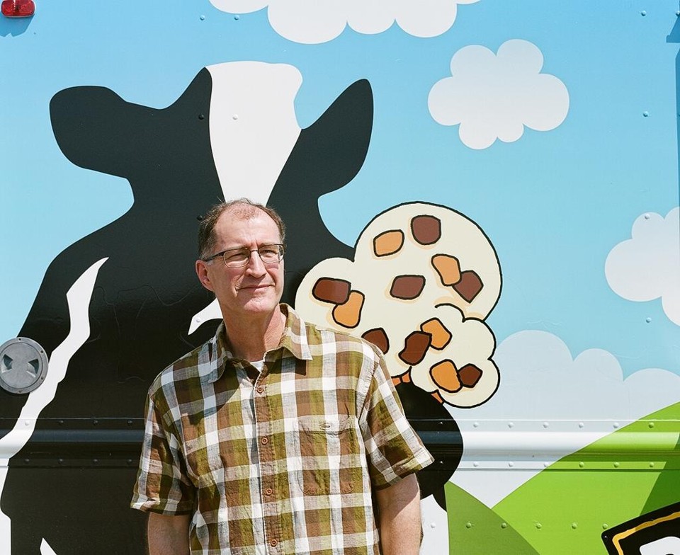 A Unilever ofereceu um prêmio de 25 por cento aos acionistas da Ben & Jerry’s. Rob Michalak, diretor da missão social da marca de sorvetes de Vermont | David Gelles/The New York Times