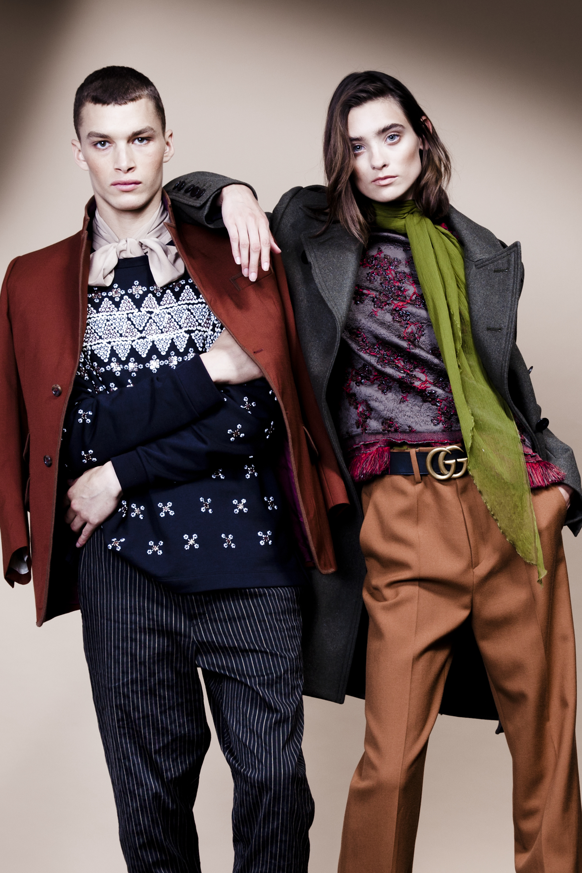 O movimento unissex dos anos 1960 e 1970 voltou a ser cool em 2015, | Christelle de Castro/The New York Times