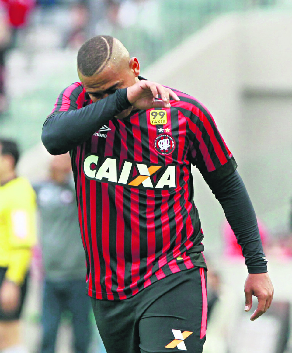 O atacante | Daniel Castellano/Gazeta do Povo