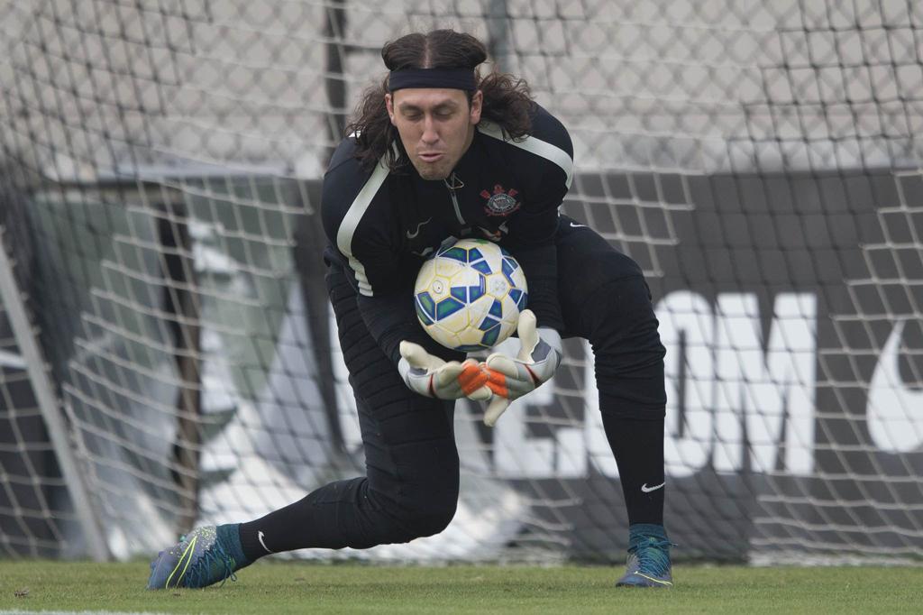 O goleiro Cássio é um dos quatro jogadores do Corinthians que estarão servindo a seleção brasileira em novembro. | Daniel Augusto Jr./Fotos Publicas